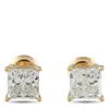 Lb Exclusive 14k Yellow Gold 3.36ct Lab-grown Diamond Earrings Mf10-051525
