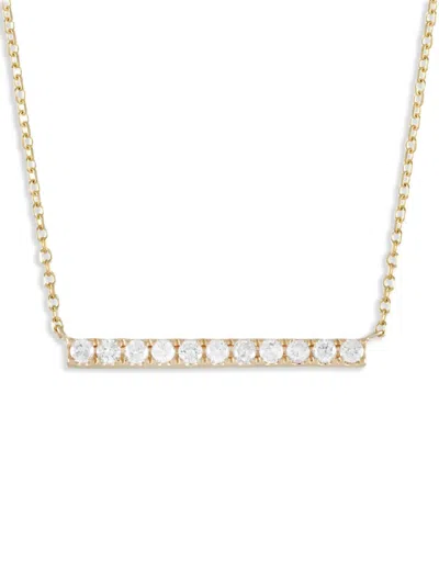 Pre-owned Lb Exclusive 14k Yellow Gold Diamond Necklace