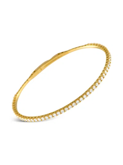 Pre-owned Lb Exclusive 14k Yellow Gold Diamond Necklace
