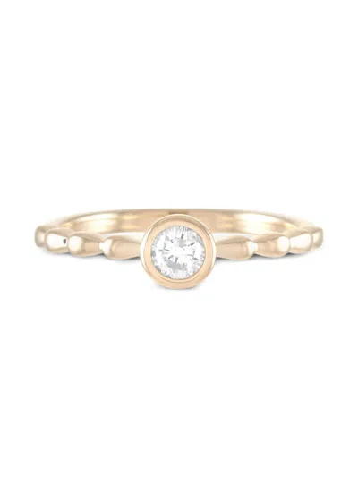 Pre-owned Lb Exclusive 14k Yellow Gold Diamond Ring