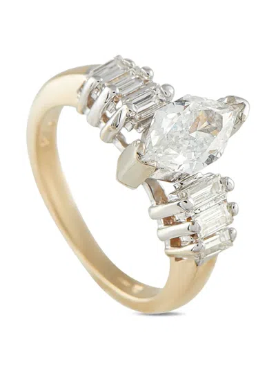 Pre-owned Lb Exclusive 14k Yellow Gold Diamond Ring