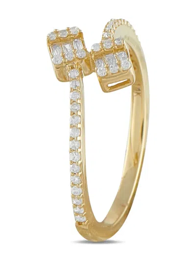 Pre-owned Lb Exclusive 14k Yellow Gold Diamond Ring