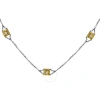 Lb Exclusive 18k Multi-tone Gold & Diamond Necklace Ke4nklbzzz In Multi-color
