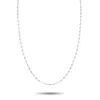 Lb Exclusive 18k White Gold 1.65ct Diamond Necklace Ank-13912-18 In Metallic