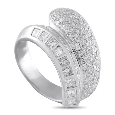 Lb Exclusive 18k White Gold 1.70ct Diamond Ring Mf12-103125