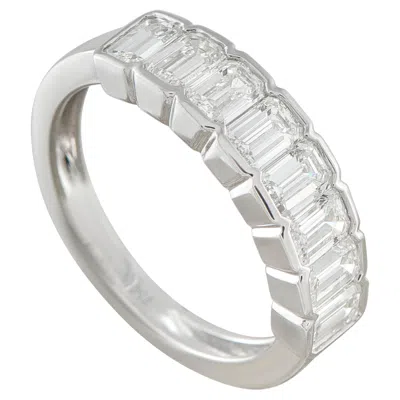 Pre-owned Lb Exclusive 18k White Gold 1.80ct Diamond Ring Alr-21067