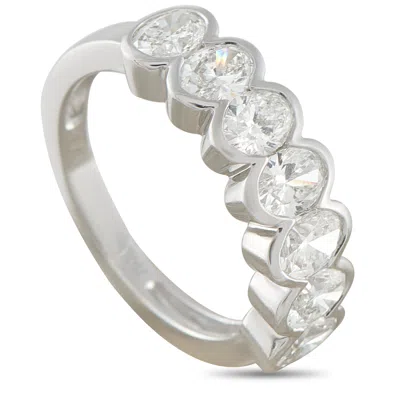 Lb Exclusive 18k White Gold 1.90ct Diamond Ring Alr-20805 In Metallic