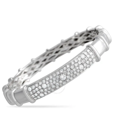 Lb Exclusive 18k White Gold 2.02ct Diamond Bracelet In Multi-color