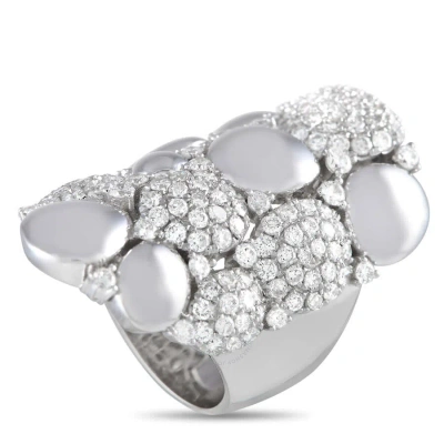 Lb Exclusive 18k White Gold 2.50ct Diamond Ring In Multi-color