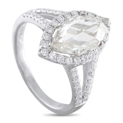 Lb Exclusive 18k White Gold 2.13ct Diamond Ring Mf11-050626