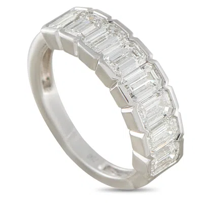 Lb Exclusive 18k White Gold 2.30ct Diamond Ring Alr-20804 In Metallic
