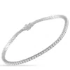 Lb Exclusive 18k White Gold 2.71ct Diamond Tennis Bracelet Mf02-081225 In Metallic