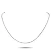 Lb Exclusive 18k White Gold 5.39ct Diamond Tennis Necklace Mf09-072225 In White
