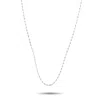 Lb Exclusive 18k White Gold 7.85ct Diamond Long Necklace Ank-20525 In Metallic