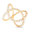 Lb Exclusive 18k Yellow Gold 1.15ct Diamond Ring Alr-11506-y In Silver