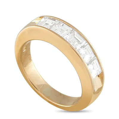 Lb Exclusive 18k Yellow Gold 1.20ct Diamond Ring #5264
