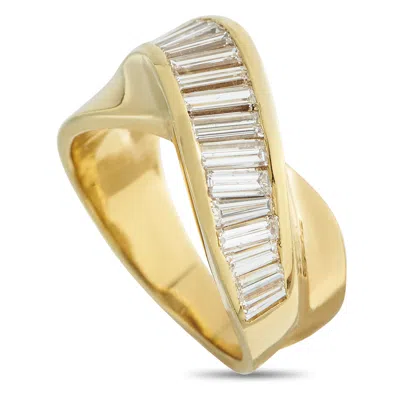 Lb Exclusive 18k Yellow Gold 1.25ct Diamond Ring Mf15-050526