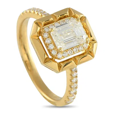 Lb Exclusive 18k Yellow Gold 1.27 Ct Diamond Ring Alr-20064-y