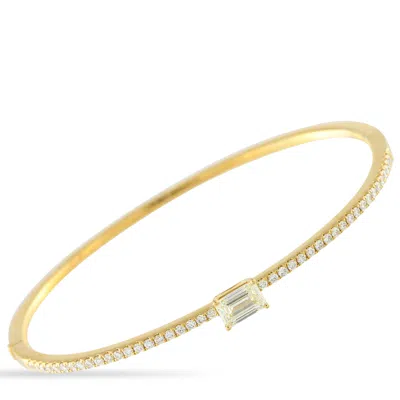 Lb Exclusive 18k Yellow Gold 1.30ct Diamond Bracelet Alb-20517-y