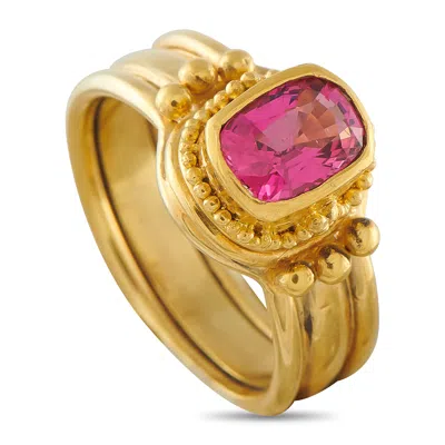 Lb Exclusive 18k Yellow Gold 1.30ct Spinel Ring Mf10-050126