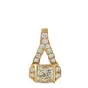 Lb Exclusive 18k Yellow Gold 1.40ct Diamond Pendant #5301 In Gold