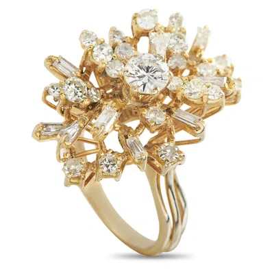 Lb Exclusive 18k Yellow Gold 1.50ct Diamond Ring Mf23-050426