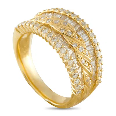 Lb Exclusive 18k Yellow Gold 1.53ct Diamond Ring Mf09-040626