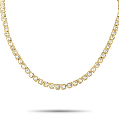 Lb Exclusive 18k Yellow Gold 15.80ct Diamond Necklace Ank-20160-3-y