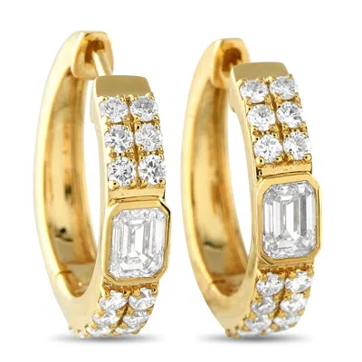 Lb Exclusive 18k Yellow Gold 1.60ct Diamond Earrings Aer-20559-y