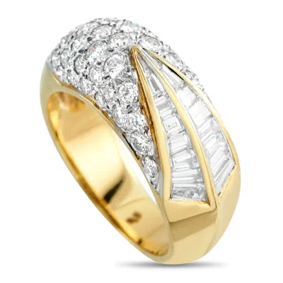 Lb Exclusive 18k Yellow Gold 1.85ct Diamond Ring Mf04-031726