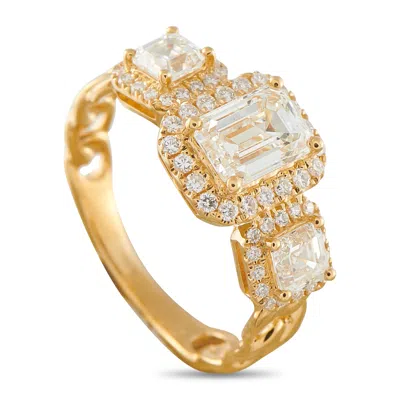 Lb Exclusive 18k Yellow Gold 2.01ct Diamond Ring Alr-20065