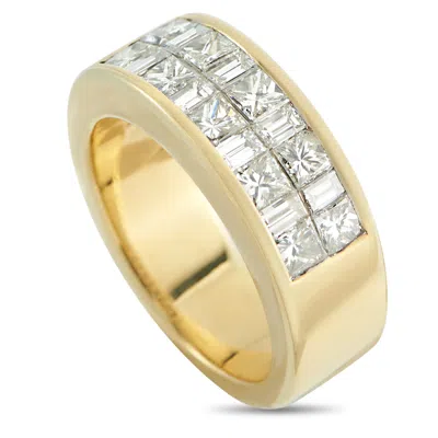 Lb Exclusive 18k Yellow Gold 2.0ct Diamond Ring Mf28-050626 In Multi