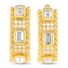 Lb Exclusive 18k Yellow Gold 2.25ct Diamond Earrings Aer-19786-y In Gold