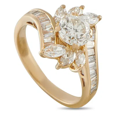 Lb Exclusive 18k Yellow Gold 2.49ct Diamond Ring #5335