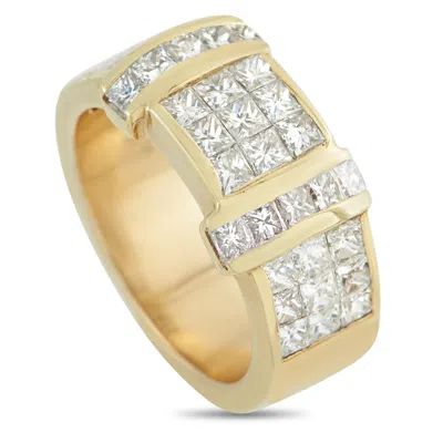 Lb Exclusive 18k Yellow Gold 2.60ct Diamond Ring Mf28-031726
