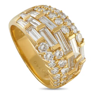 Lb Exclusive 18k Yellow Gold 3.10ct Diamond Ring Mf07-121525
