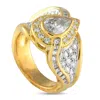 Lb Exclusive 18k Yellow Gold 3.11ct Diamond Ring Mf09-061325 In Gold