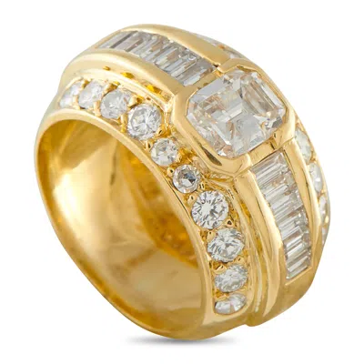 Lb Exclusive 18k Yellow Gold 3.20ct Diamond Ring Mf26-022326