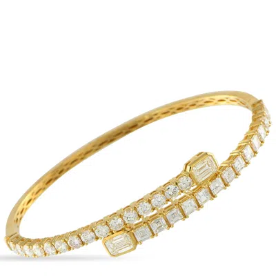 Lb Exclusive 18k Yellow Gold 4.26ct Diamond Bracelet Alb-18134-em-c-1-y