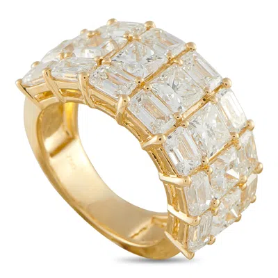Lb Exclusive 18k Yellow Gold 7.50ct Diamond Ring Alr-20759-y