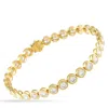 Lb Exclusive 18k Yellow Gold 8.30ct Diamond Bracelet Alb-19673-1-y In Gold