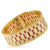 Lb Exclusive 18k Yellow Gold 8.66ct Diamond And Ruby Bracelet Mf10-042825