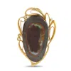 Lb Exclusive 18k Yellow Gold Cameo Pendant Mf13-110425 In Multi