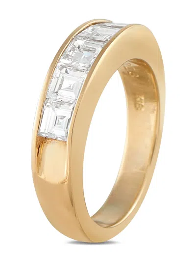 Pre-owned Lb Exclusive 18k Yellow Gold Diamond Ring