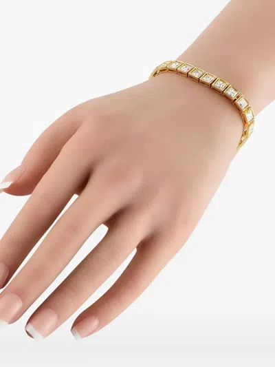 Pre-owned Lb Exclusive 18k Yellow Gold Odelia Diamond Bracelet