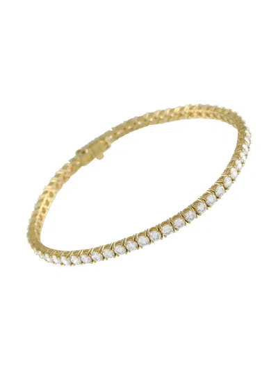 Pre-owned Lb Exclusive Diamond Bracelet In Gold
