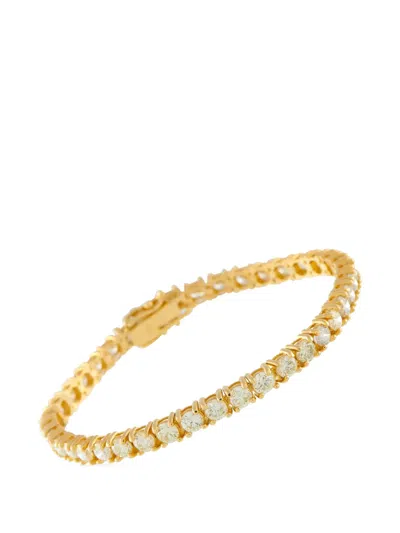 Pre-owned Lb Exclusive Diamond Bracelet In Gold