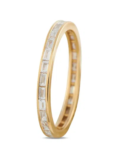 Pre-owned Lb Exclusive Diamond Eternity-band Ring In Gold