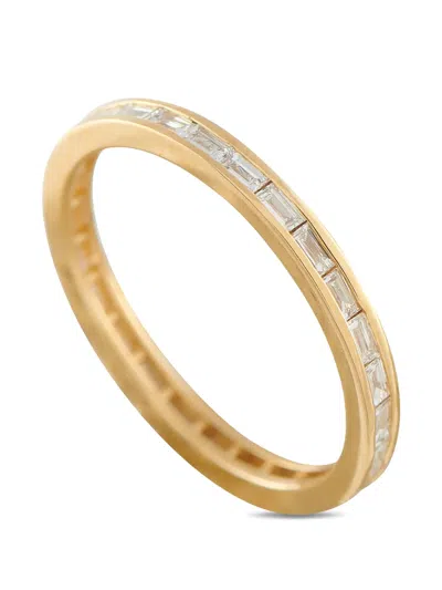 Pre-owned Lb Exclusive Diamond Eternity-band Ring In Gold