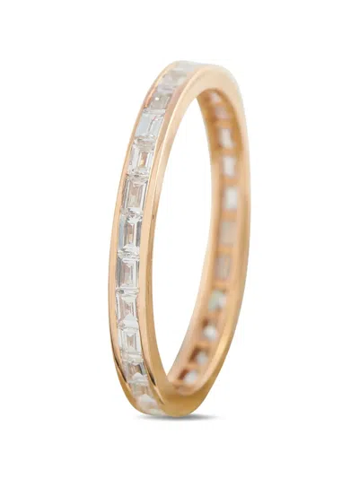 Pre-owned Lb Exclusive Diamond Eternity-band Ring In Gold
